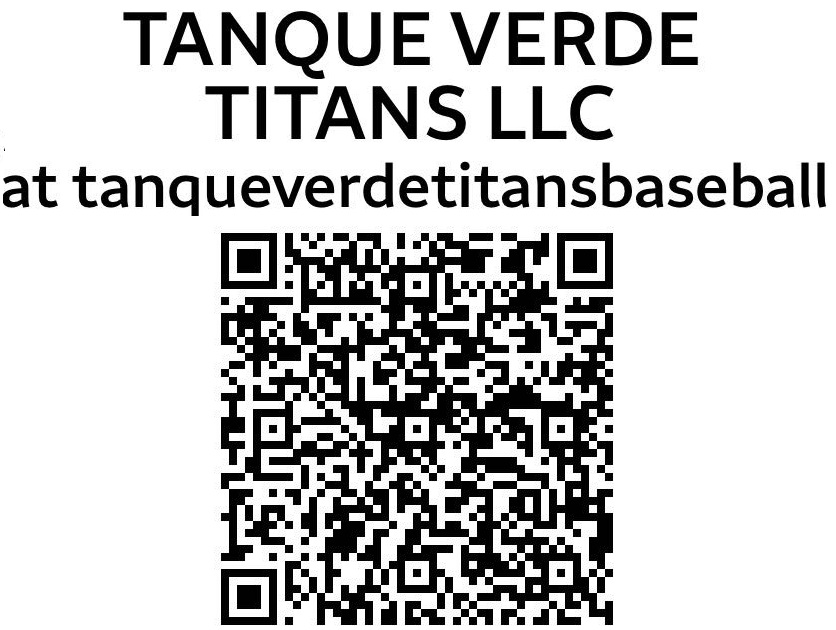 Zelle QR code for Tanque Verde Titans LLC — scan to pay at tanqueverdetitansbaseball